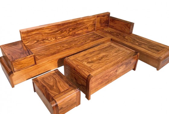 Bộ sofa gỗ tự nhiên